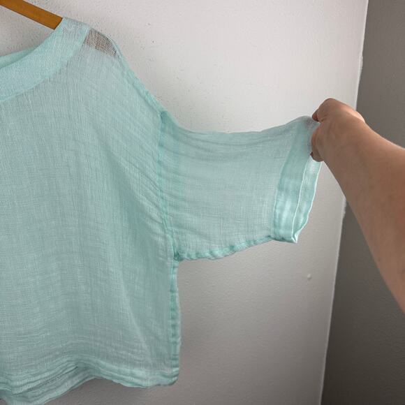 LOT of 3 J. Jill Gauze Linen Tops - Picture 6 of 12